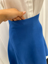 Load image into Gallery viewer, BLUE All-Year Round Flared Skirt