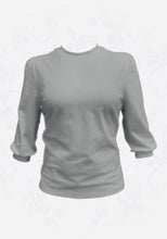 Load image into Gallery viewer, GREY Puff Sleeve Top
