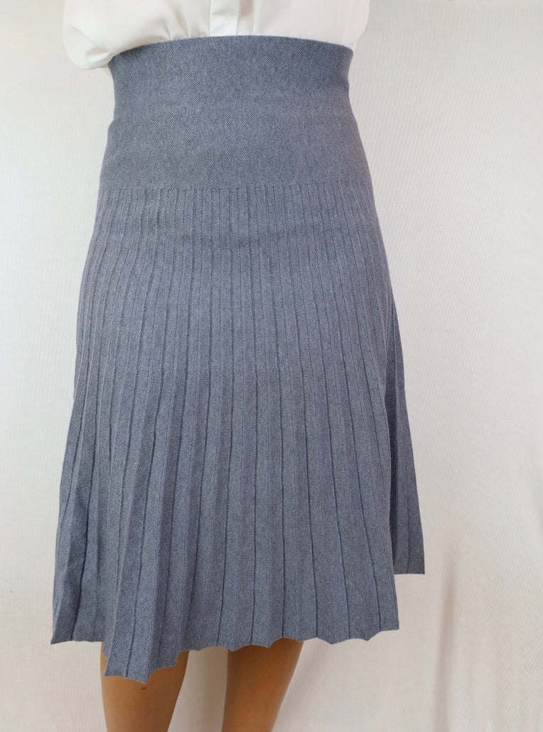 GREY All-Year Round Pleated Skirt