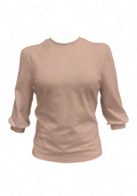 Load image into Gallery viewer, BEIGE Puff Sleeve Top
