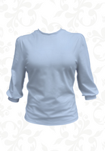 Load image into Gallery viewer, SKY BLUE Puff Sleeve Top
